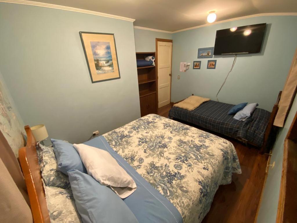 Hostal Y Cabanas Mirando Al Mar Puerto Montt Dış mekan fotoğraf